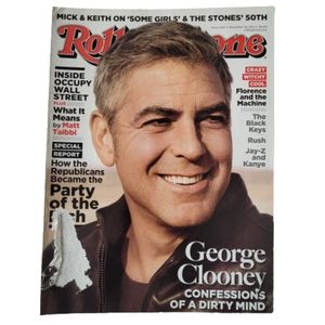 Rolling Stone Magazine Issue 1144 November 24 2011 George Clooney
